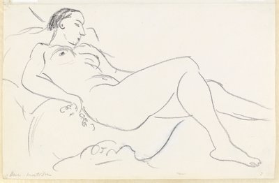 Reclining Female Nude by Henri Matisse