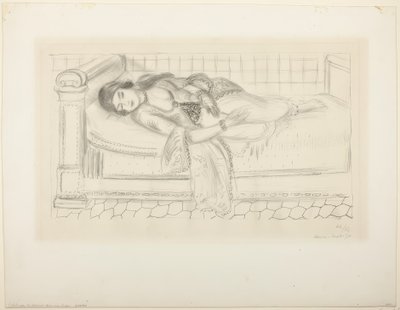 Reclining Figure by Henri Matisse