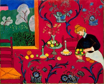Red Room (Harmony in Red) by Henri Matisse