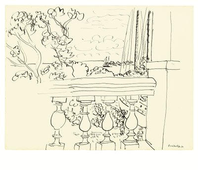 Sea View in Tahiti by Henri Matisse