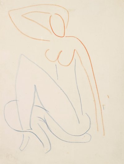 Seated Female Figure by Henri Matisse