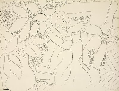 Seated Woman by Henri Matisse
