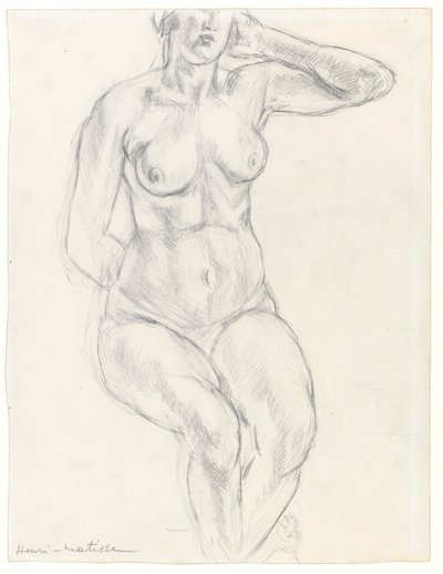 Seated Nude, c.1918 by Henri Matisse