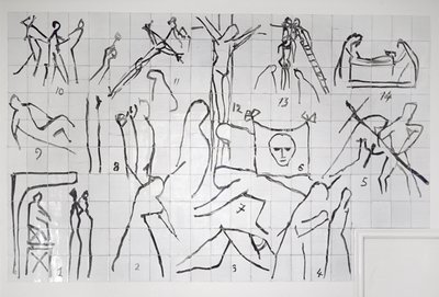 Stations of the Cross, Chapel of the Rosary, Vence by Henri Matisse
