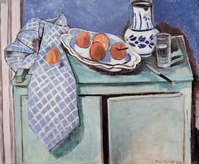 Still Life on a Green Sideboard by Henri Matisse