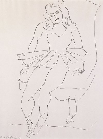The Dancer by Henri Matisse