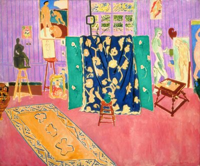 The Pink Studio by Henri Matisse