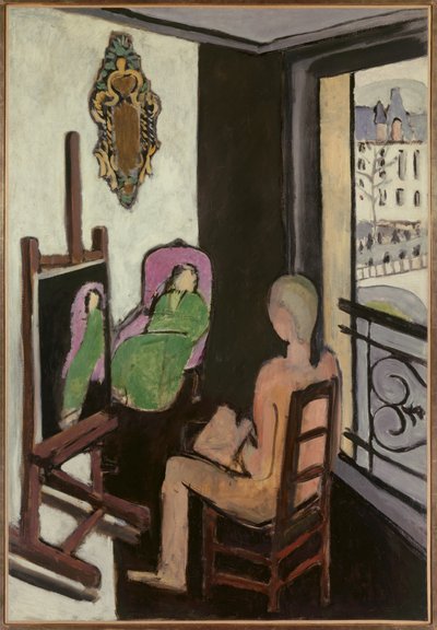 The Painter in His Studio 1916 by Henri Matisse