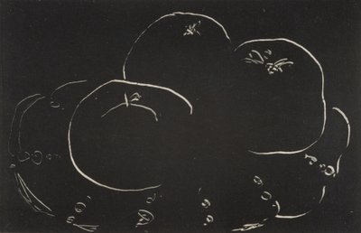 Three Apples and Plate by Henri Matisse