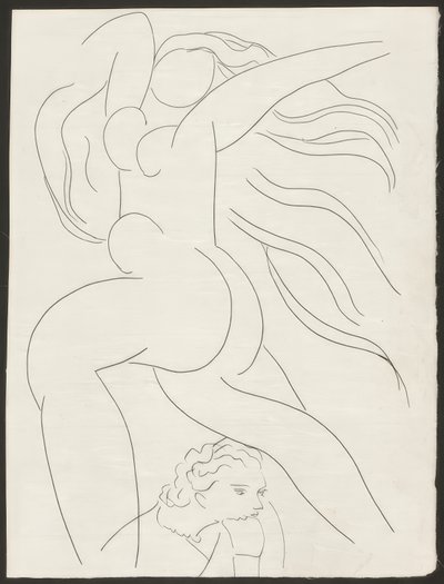 Toast, Plate One from Poesies de Mallarmé by Henri Matisse