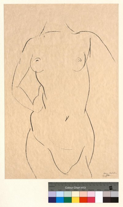 Torso from the Front by Henri Matisse
