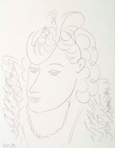 Woman with Hat by Henri Matisse
