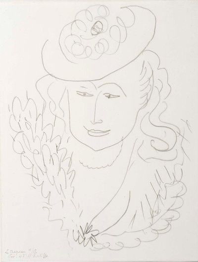 Woman with Hat by Henri Matisse