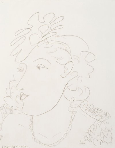 Woman with Hat by Henri Matisse