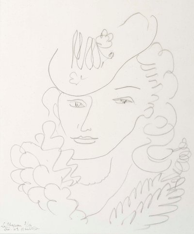 Woman with Hat by Henri Matisse
