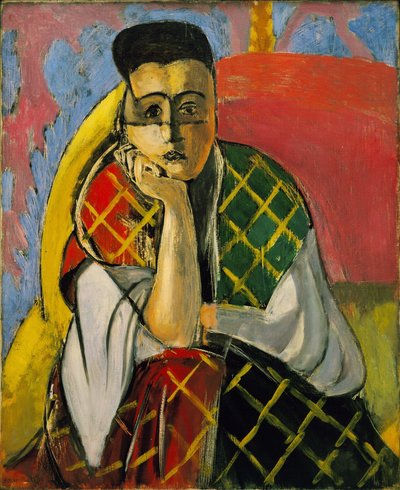Woman with a Veil by Henri Matisse