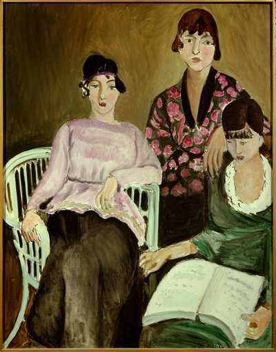 The Three Sisters 1917 by Henri Matisse