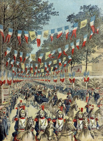 Arrival in Nice of Tsarevich Georges Alexandrovitch Romanov in 1896 by Henri Meyer
