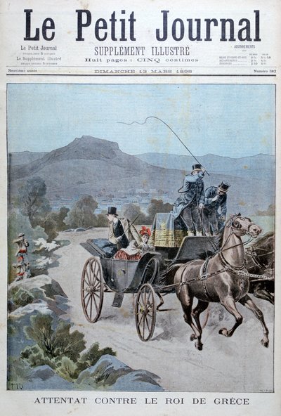Attempted Attack on the King of Greece by Henri Meyer