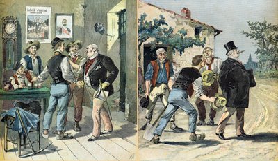 Cartoon on Elections by Henri Meyer