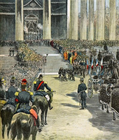The Funeral of Marshal Mac Mahon by Henri Meyer