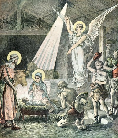 Nativity at Bethlehem by Henri Meyer