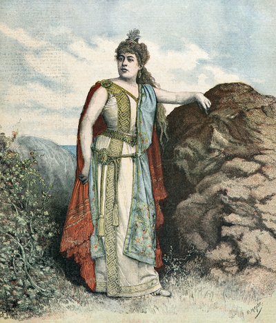 Portrait of singer Renee Richard by Henri Meyer