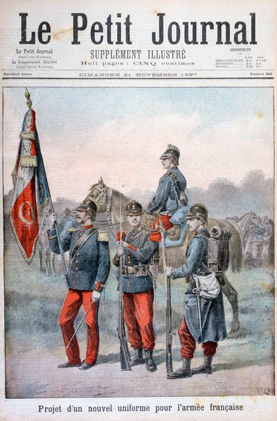 Proposed New Uniforms of the French Army by Henri Meyer