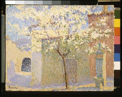 Tree In Bloom by Henri Person