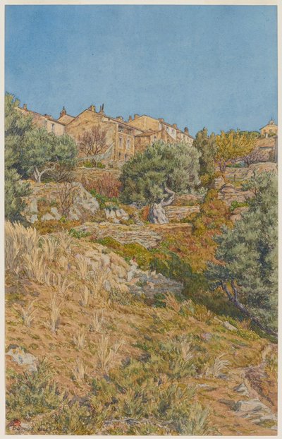 Bormes by Henri Rivière