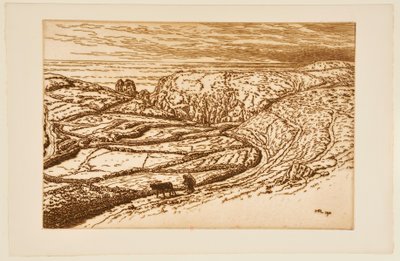 Breton Landscape by Henri Rivière