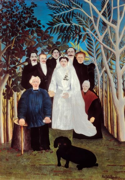 A Country Wedding by Henri Rousseau
