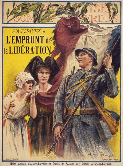 Subscribe to the loan of liberation - poster of the Union amicale d