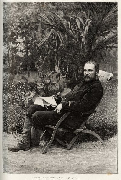 Portrait of Dr. Charles Edouard Hocquard (1853-1911), medical major of 1st class by Henri Thiriat