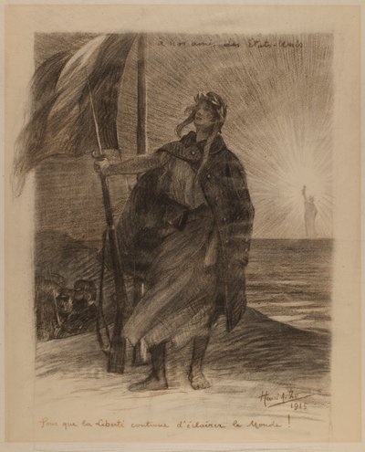 For Liberty to Continue Enlightening the World by Henri Zo