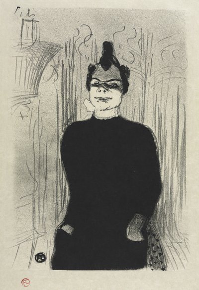 At the Gaieté Rochechouart: Nicolle by Henri de Toulouse-Lautrec