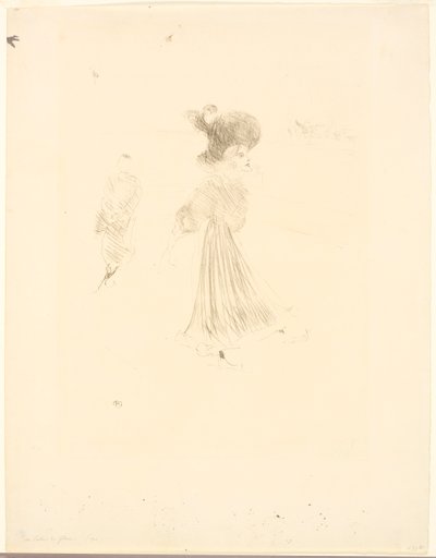 At the Ice Palace by Henri de Toulouse-Lautrec
