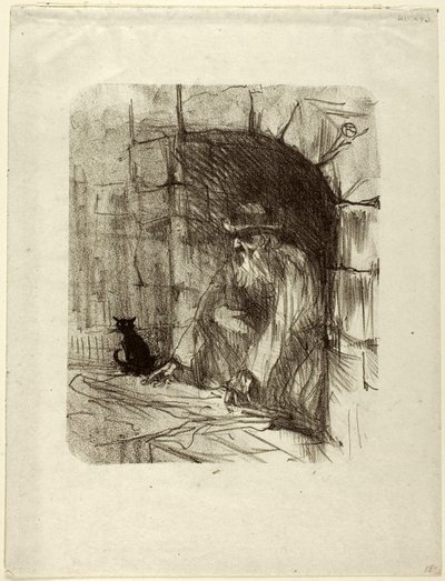 Back Room of a Shop in Cracow, from Au Pied du Sinaï by Henri de Toulouse-Lautrec