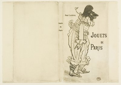 Cover for Jouets de Paris by Henri de Toulouse-Lautrec