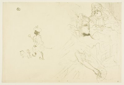 Cover for The Example of Ninon de Lenclos in Love by Henri de Toulouse-Lautrec