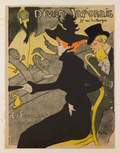 Divan Japonais by Henri de Toulouse-Lautrec