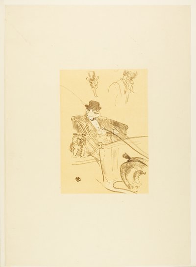 Good Morning Mr. Robin by Henri de Toulouse-Lautrec