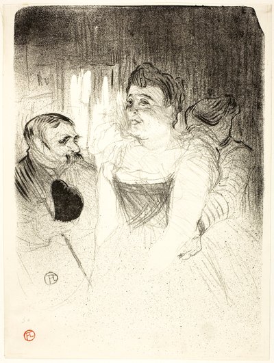 Judic by Henri de Toulouse-Lautrec
