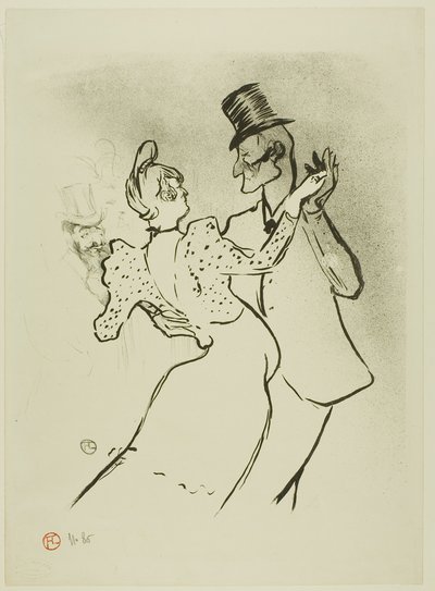 La Goulue by Henri de Toulouse-Lautrec