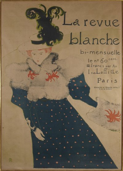 La Revue blanche by Henri de Toulouse-Lautrec
