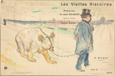 The Old Stories (cover/frontispiece) by Henri de Toulouse-Lautrec