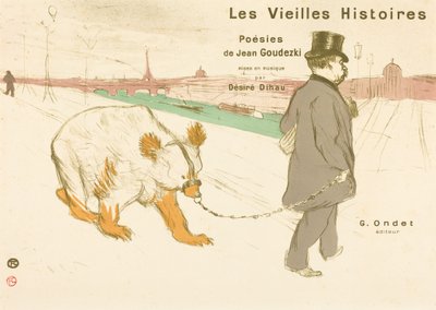 The Old Stories (cover/frontispiece) by Henri de Toulouse-Lautrec