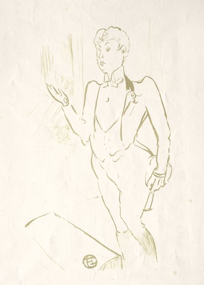 Mary Hamilton by Henri de Toulouse-Lautrec