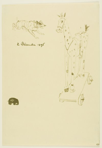 Sylvain Menu by Henri de Toulouse-Lautrec
