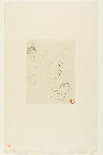Sketch by Henri de Toulouse-Lautrec